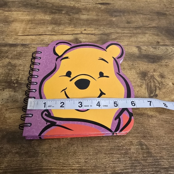 3/$15 Disney Winnie the Pooh Hard Cover Spiral Notebook - Picture 7 of 9